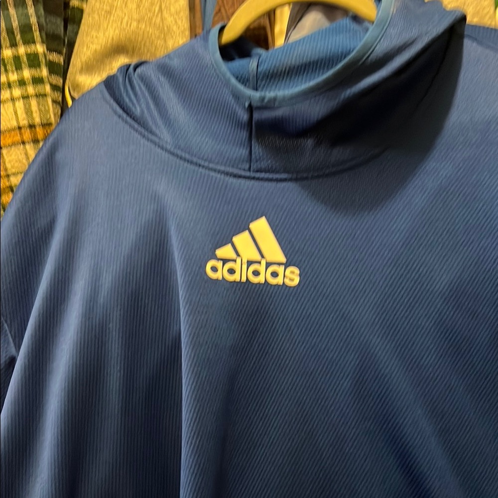 Adidas Blue Hoodie